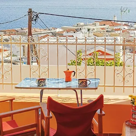 Cycladic For 5 Wonderful Seaview Terrace Apartament *