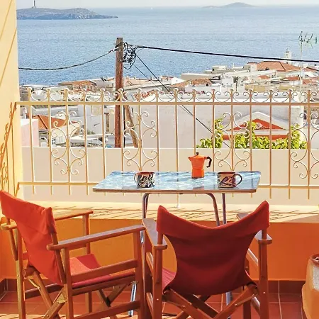 Cycladic Apt For 5 Wonderful Seaview Terrace