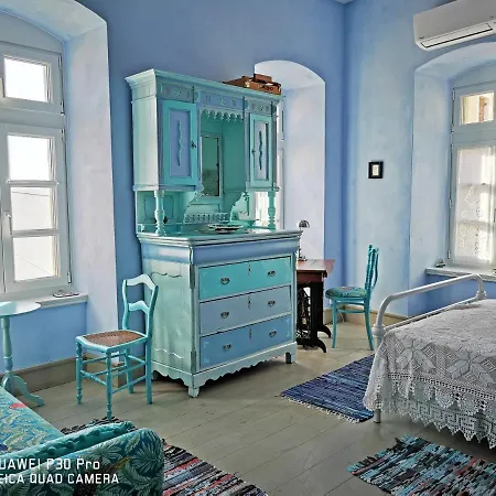 דירה Cycladic Apt For 5 Wonderful Seaview Terrace ארמופוליס