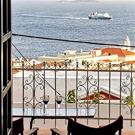 Cycladic Apt For 5 Wonderful Seaview Terrace *