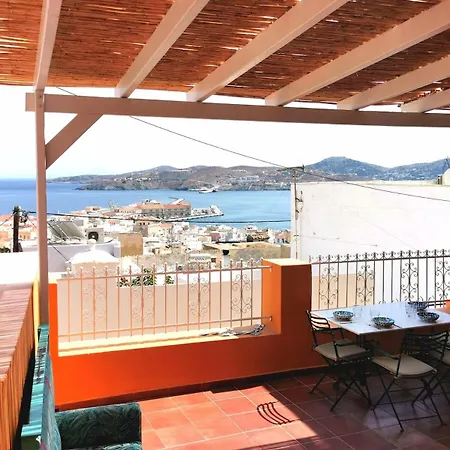 Cycladic For 5 Wonderful Seaview Terrace Apartament