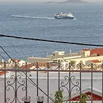 Lägenhet Cycladic For 5 Wonderful Seaview Terrace
