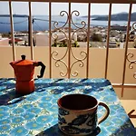 Lägenhet Cycladic For 5 Wonderful Seaview Terrace *