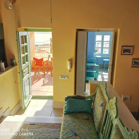 아파트 Cycladic Apt For 5 Wonderful Seaview Terrace