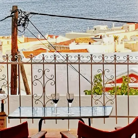 Cycladic For 5 Wonderful Seaview Terrace Apartment Ermoupoli