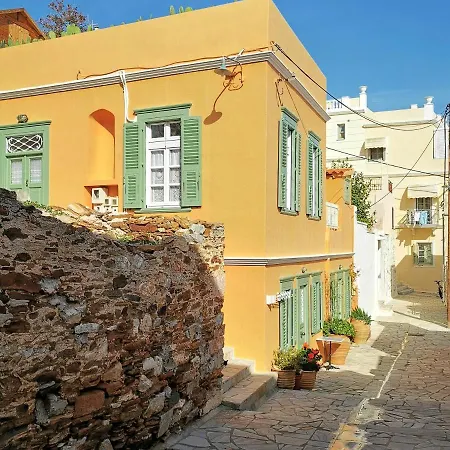 Apartment Cycladic For 5 Wonderful Seaview Terrace Ermoupoli