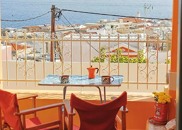 Cycladic For 5 Wonderful Seaview Terrace Apartment *